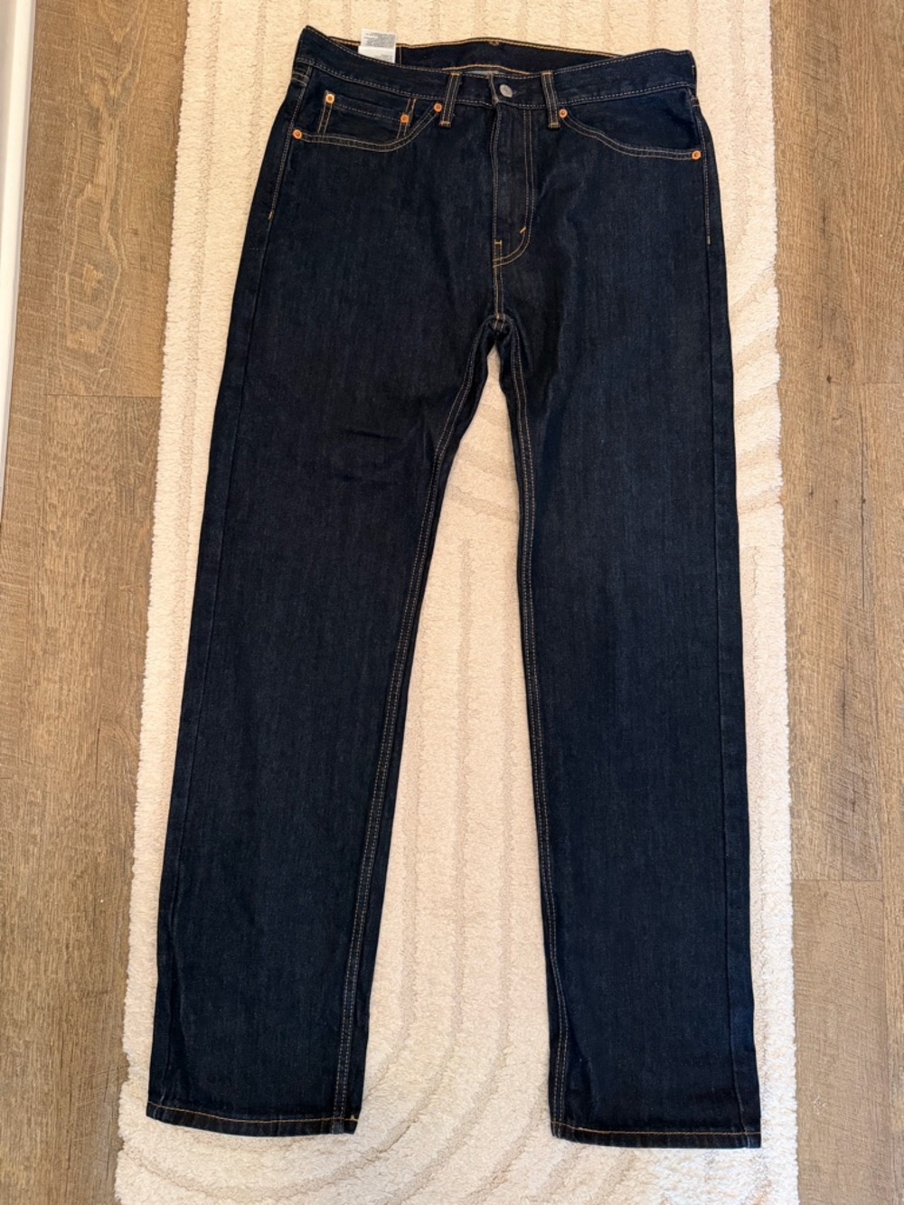 Men’s Levi 505 Jeans Dark Blue Size 34x34